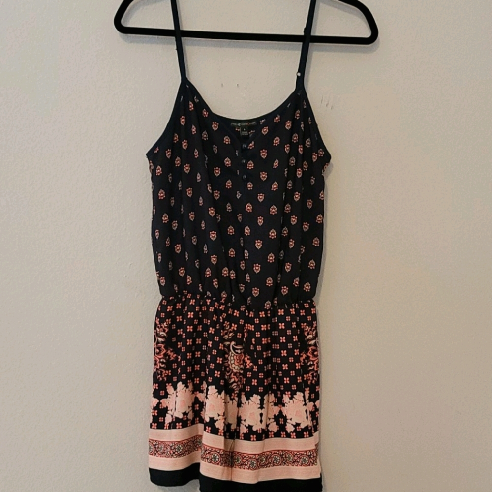 Blue and Pink Romper